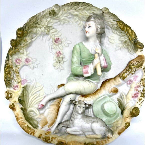 Vintage Thames Musician 3-D Hanging Plate - Picture 4 of 7